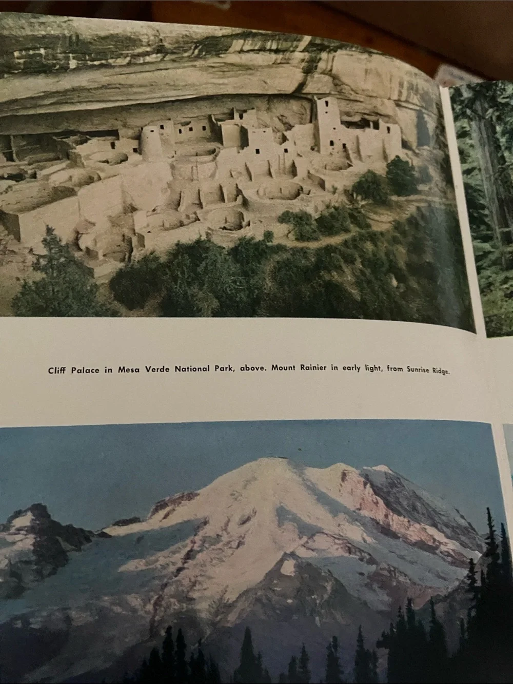 Vintage 1960s 60s USA U.S. American National Park & Monuments book Parks America